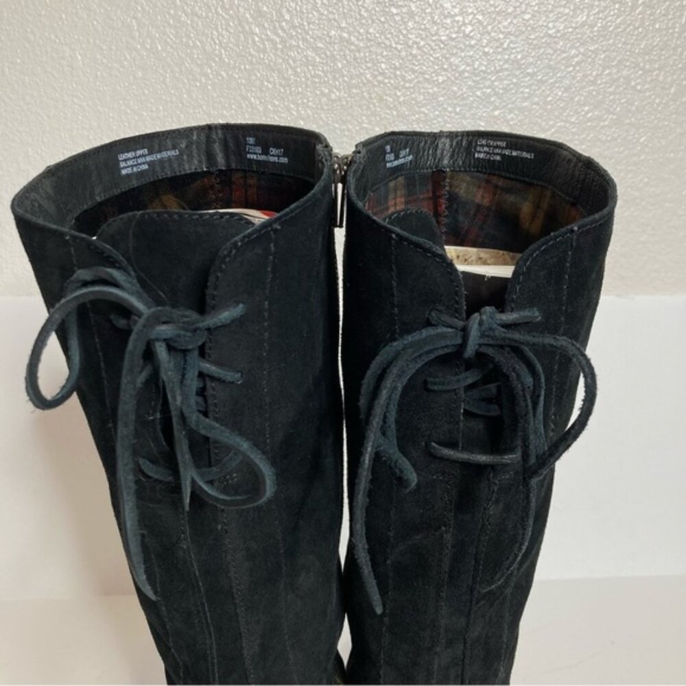 Born Cotto Suede Leather Knee High Tall Boots 10 - Picture 7 of 15